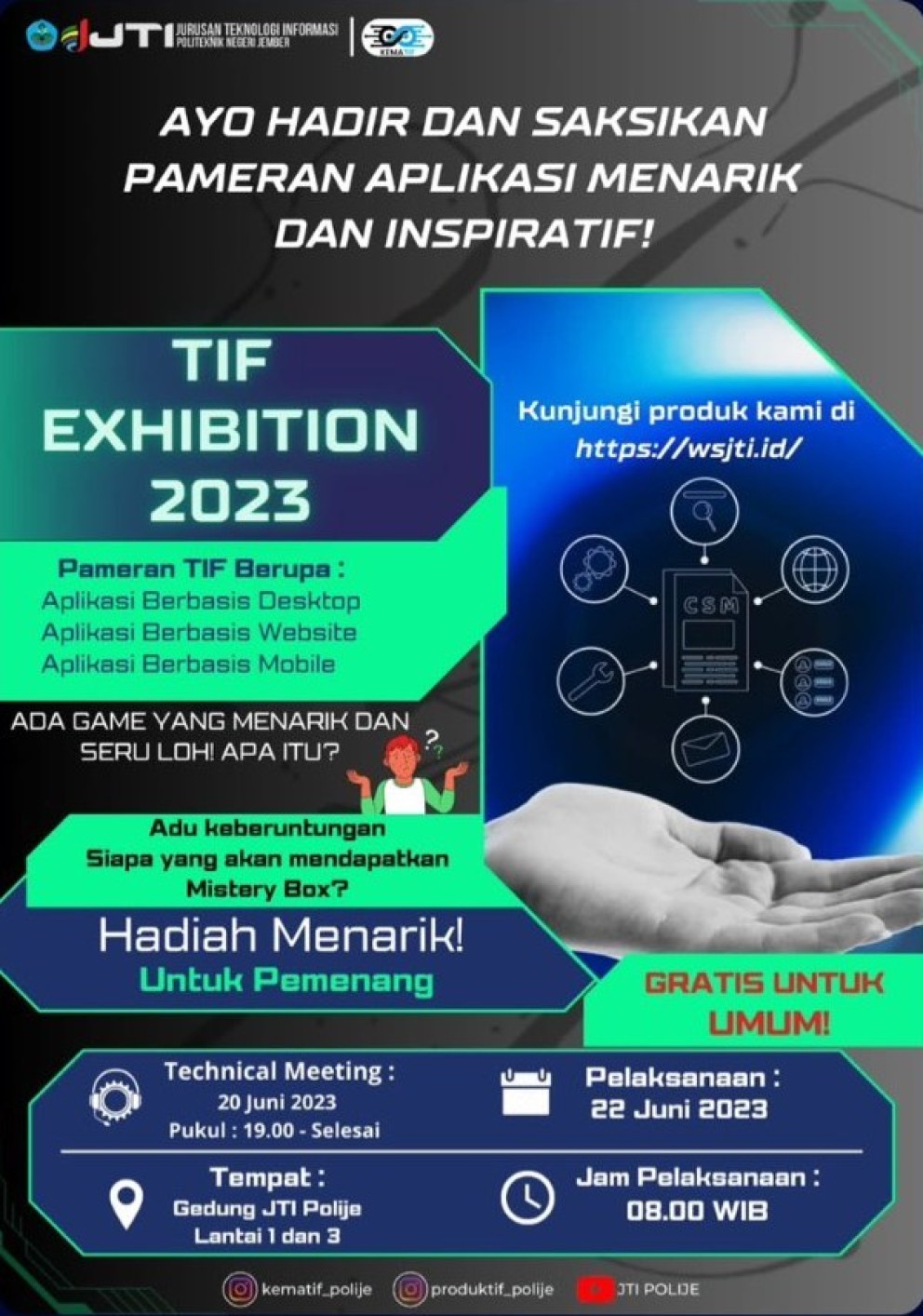 TIF Exhibition Semester Genap 2022/2023